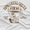 Fika time | T-shirt | Retro-stil - Sverigekompaniet