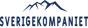 Sverigekompaniet logo, a mountain